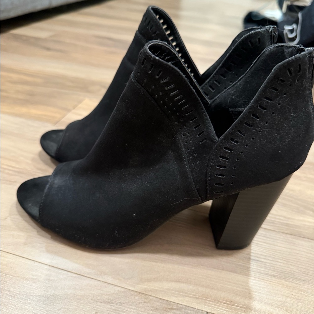 Madden Girl Black Ankle Booties